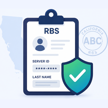 California RBS verification
